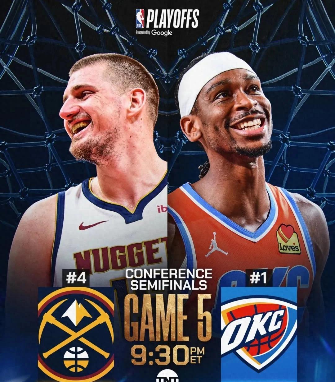 雷霆力克热火，约基奇扛起全队